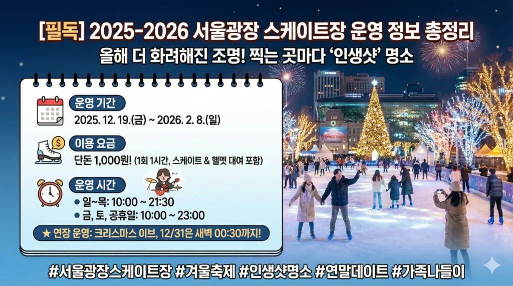 서울광장 스케이트장
스케이트
아이스링크
