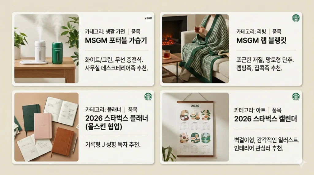 2025 스타벅스 프리퀀시 증정품 총정리! MSGM 콜라보 실물 후기 및 예약 꿀팁 2 스타벅스 2 1