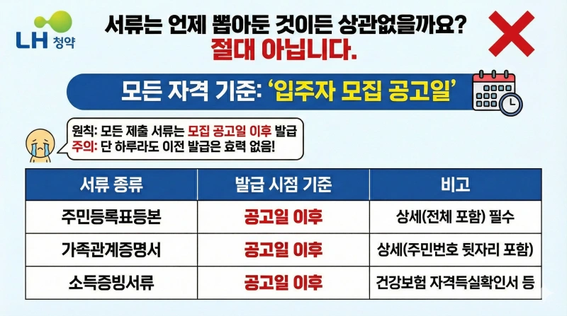 LH 청약 당첨 후 부적격 탈락? 서류 제출 시 자주 하는 실수 TOP 5 2 LH 청약 서류, 부적격 사례, 서류 제출 주의사항