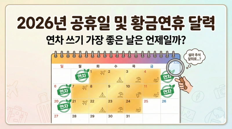 2026 연휴
