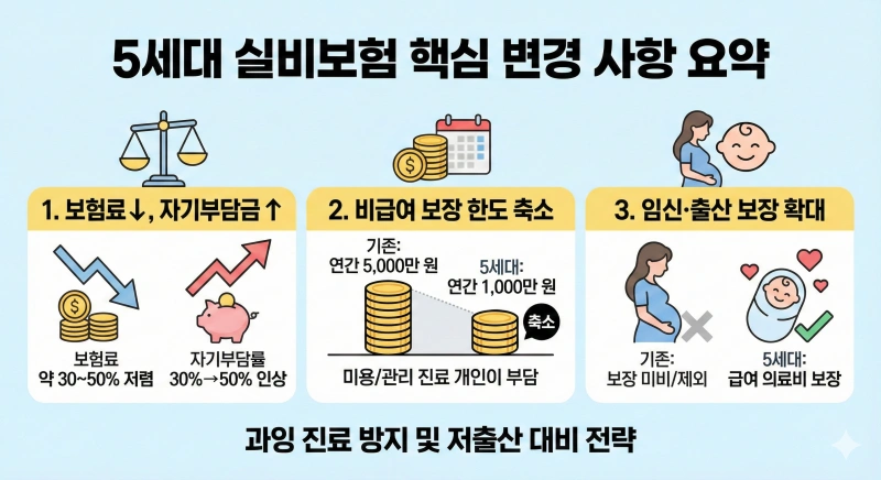 5세대 실비보험 출시 임박! 갈아타면 이득일까, 손해일까? (2026년 대비 최신판) 2 5세대 실비
실비갈아타기