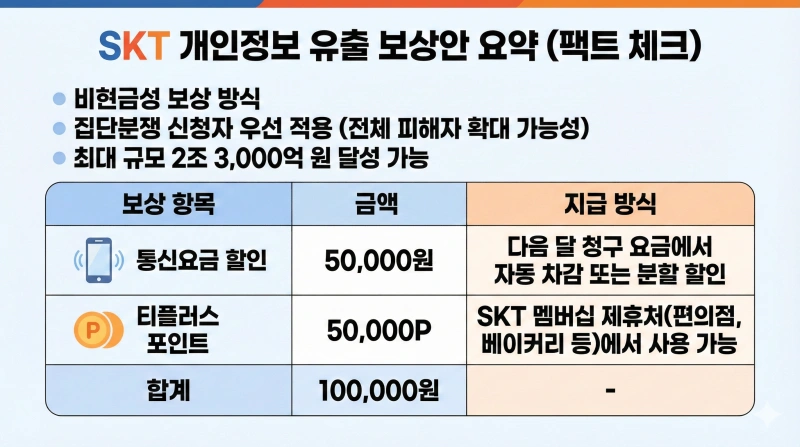 SKT 개인정보 유출 보상금 1인당 10만원 지급 결정, 나는 대상자일까? 2 SKT 개인정보 유출 보상, 10만원 보상금 신청, SKT 해킹 피해 확인
보상금 정보유출