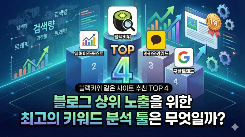 블랙키위 유사 사이트, 키워드 분석 툴, 네이버 키워드 검색량, 블로그 상위 노출, 판다랭크, 키워드마스터, 아이템스카우트, 엠랭크, 키워드 추천, SEO 전략
