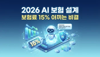 2026년 AI 보험 설계 추천 및 내 보험료 15% 아끼는 생성형 AI 보장 분석 서비스 BEST 3