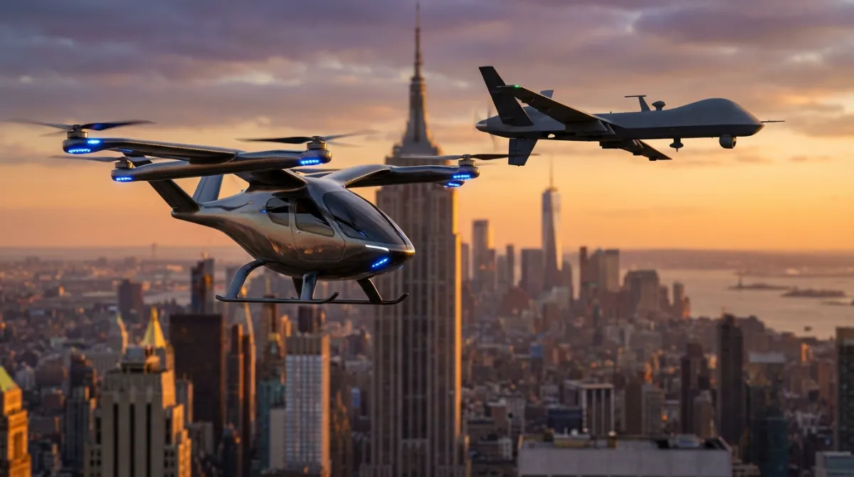 2026년 미국 드론 관련주 TOP 5: UAM 상용화와 국방 수주 유망 종목 분석