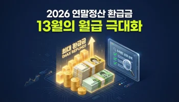 2026 연말정산 환급금 조회 및 놓치기 쉬운 소득공제 항목 (13월의 월급 극대화 가이드) 2026 연말정산 환급금 조회 방법과 놓치기 쉬운 소득공제 항목 정리를 통한 13월의 월급 극대화 가이드