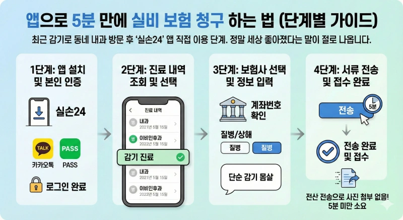 실비 보험 청구 하는 법: 2026년 최신 앱 접수 및 필수 서류 5분 완성 가이드 2 실비 보험 청구 하는 법, 실손보험 청구 서류, 실손24 사용법, 보험금 청구 앱, 4세대 실손보험, 병원비 환급, 실비보험 청구 기간, 소액 보험금 청구, 진료비 세부내역서, 약제비 영수증