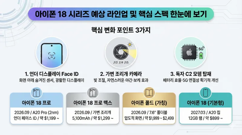 2026년 아이폰 18 출시일은 언제일까? 프로 모델 9월 출시설과 기본형 지연 루머 총정리 2 아이폰 18 출시일, 아이폰 18 프로, 아이폰 18 사전예약, 아이폰 18 스펙, 애플 2026 이벤트, 아이폰 18 가격, 아이폰 폴더블, A20 칩, 애플 인텔리전스, 아이폰 18 디자인