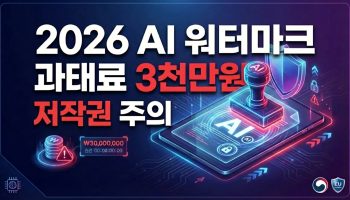 2026년 AI 워터마크 의무화 대비 유튜브 블로그 필수 설정 및 과태료 3천만원 예방 가이드