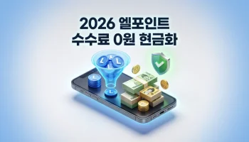 2026 엘포인트 현금화 방법 하나머니 막힘 해결 및 수수료 0원 계좌이체 우회 루트 가이드