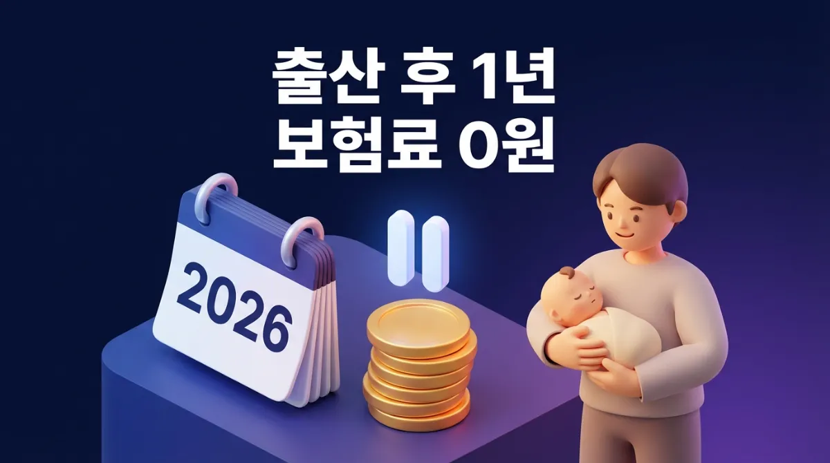 2026년 출산 전후 휴가 및 육아휴직 보험료 납입 유예 신청 방법과 복직 후 건강보험료 폭탄 피하는 꿀팁