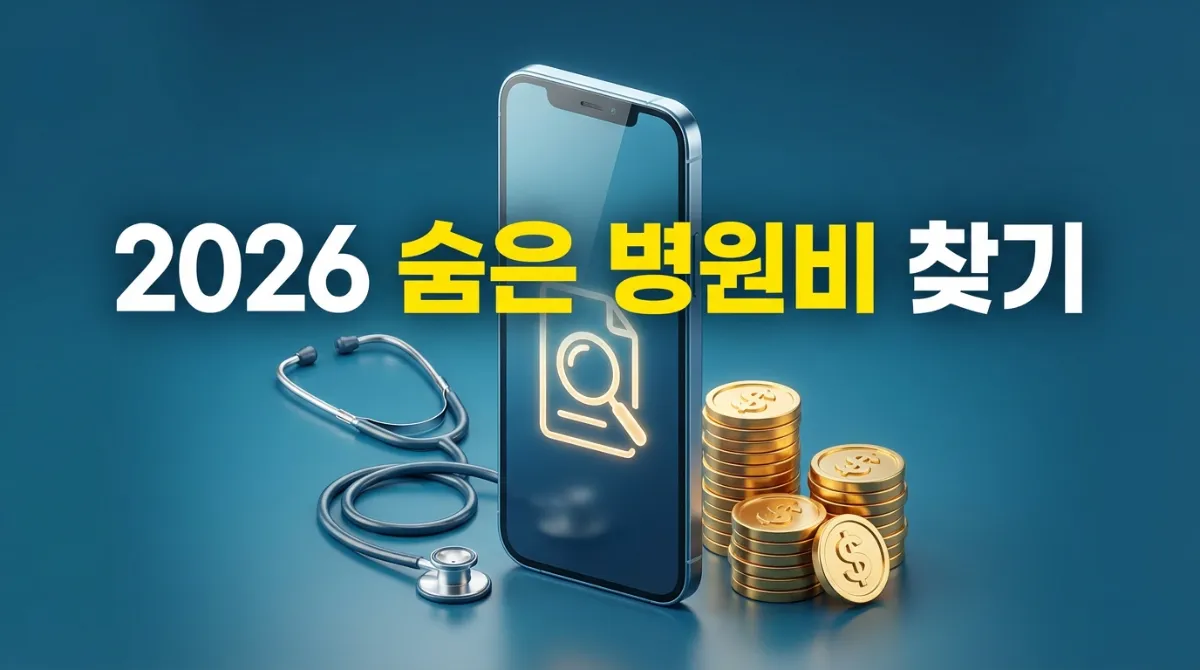 2026년 숨은 병원비 찾기 본인부담상한제 환급금 신청 및 모바일 조회 방법