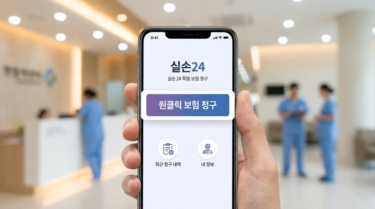 2026년 실비보험 실손24 간편 청구 화면