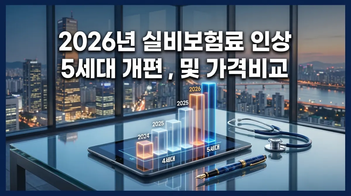 2026년 실비보험 인상 및 개편 전략 비교