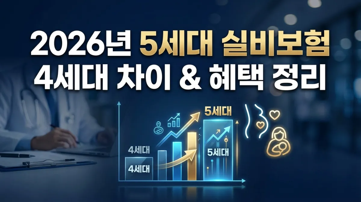 5세대 실비 출시일 및 임신 출산 혜택 정리