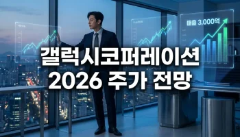 갤럭시코퍼레이션 주가 전망 2026: 상장(IPO) 일정과 매출 3,000억 분석 갤럭시코퍼레이션 주가 전망 및 상장 IPO 분석