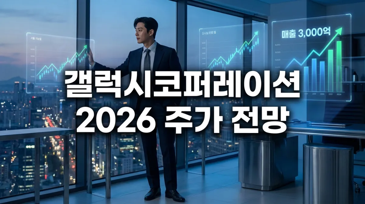 갤럭시코퍼레이션 주가 전망 및 상장 IPO 분석