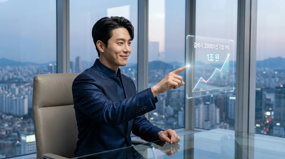 갤럭시코퍼레이션 주가 1조 원 가치 성장 전망