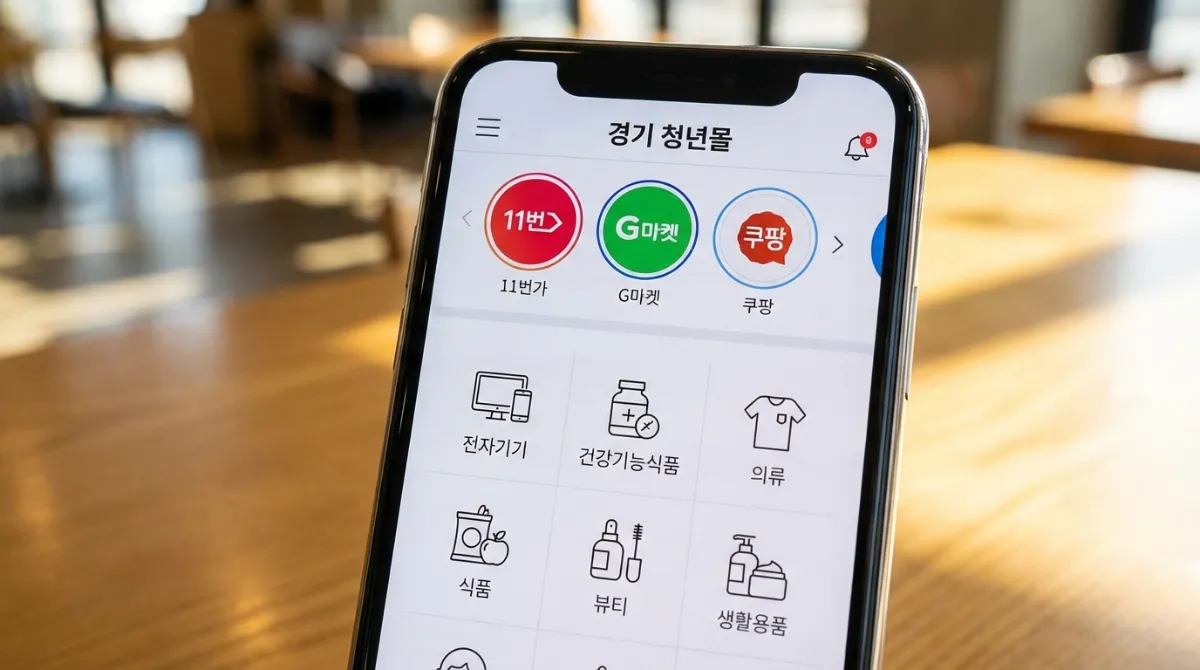 2026 경기도 청년 복지포인트 신청: 120만원 조건 및 6개월 재직 완벽 정리 4 경기도 청년 복지포인트 전용몰 앱 화면