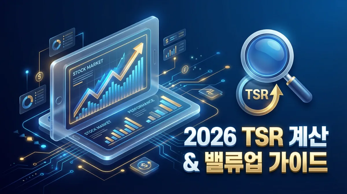 2026년 3월 사업보고서를 활용한 TSR 계산 방법 및 밸류업 투자 가이드 분석 이미지