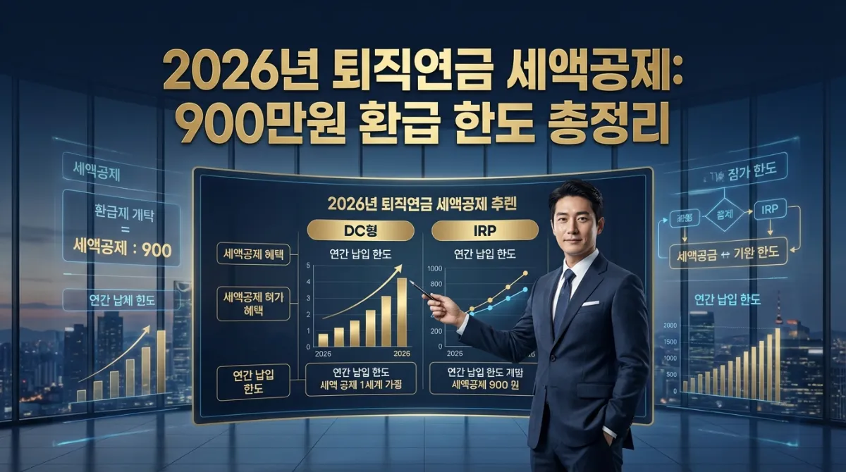 2026년 퇴직연금 DC형 IRP 세액공제