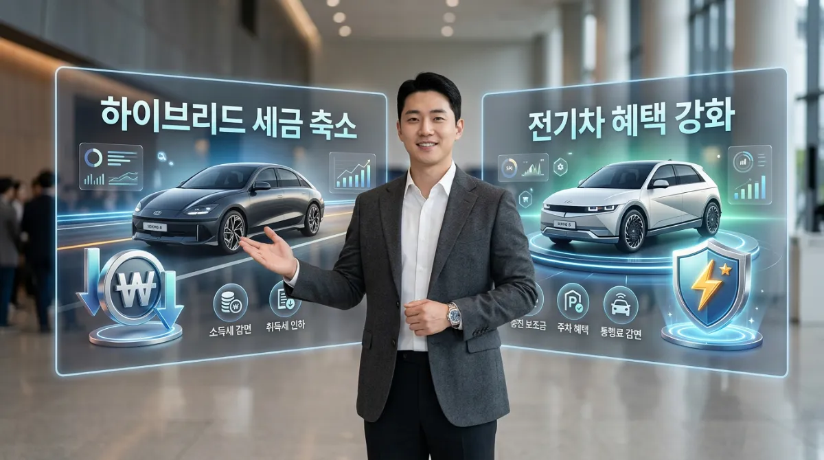 하이브리드 전기차 비교 및 세금 혜택 분석