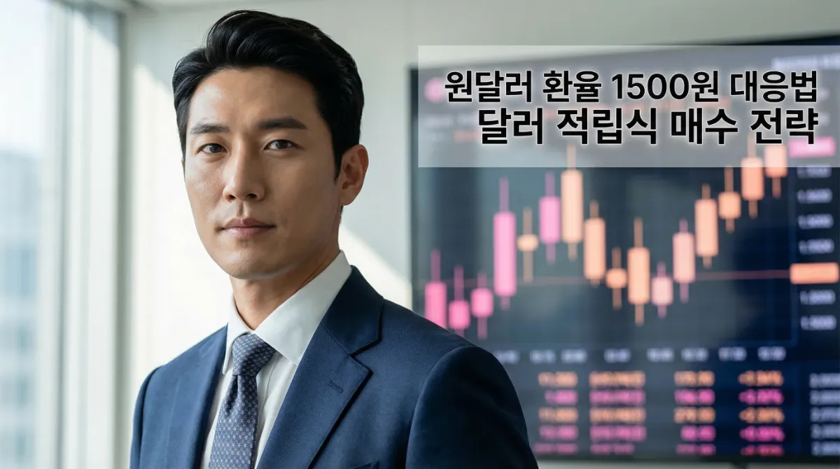 원달러 환율 1500원 대응법 달러 적립식 매수 전략