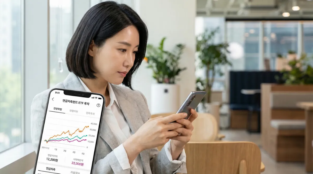 연금저축 IRP 차이 완벽 정리: 2026년 900만 원 세액공제 납입 순서와 절세 팁 2 연금저축 IRP 차이 및 MTS ETF 투자 확인