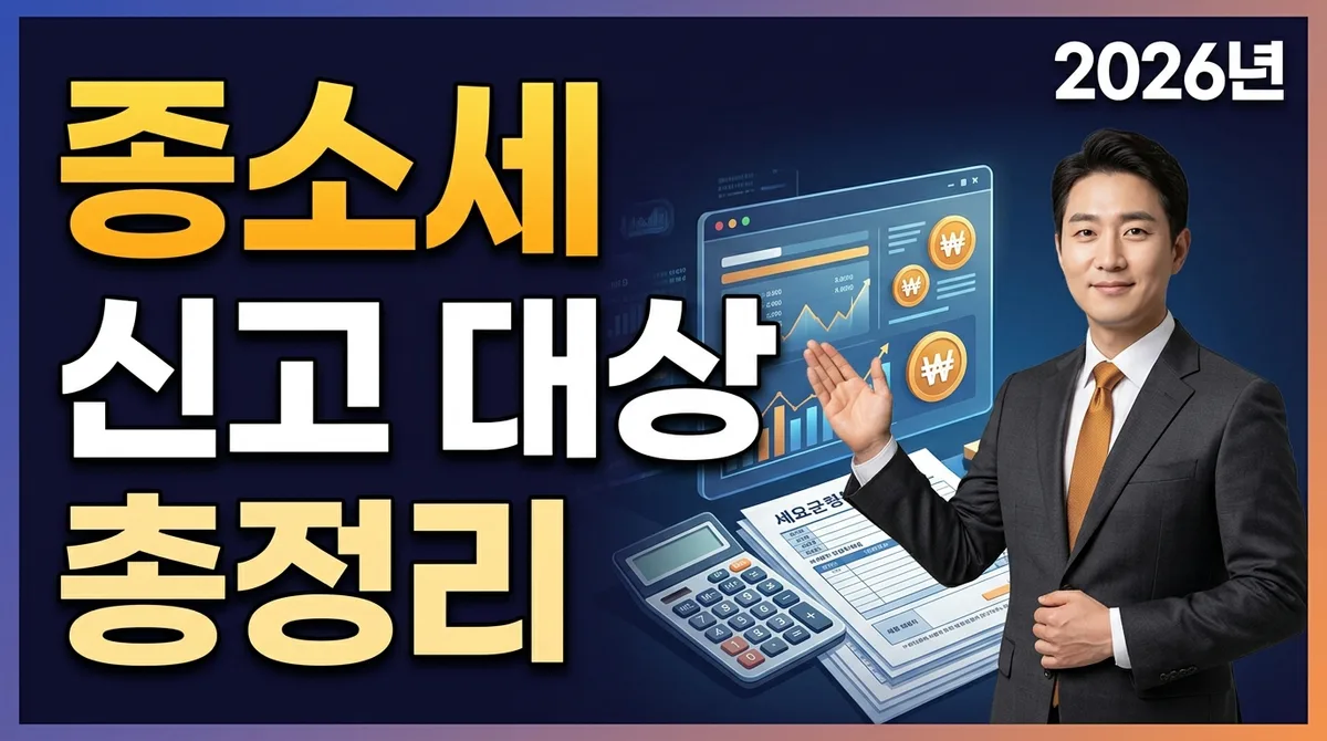 종합소득세 신고 대상 확인 방법 가이드